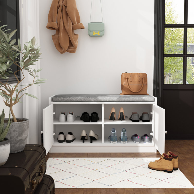 9 pair discount shoe storage bench